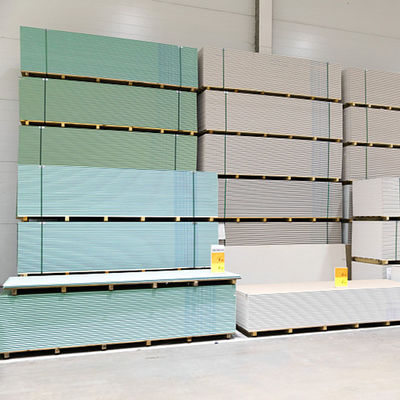 좋은 가격 상한을 위해 장식적인 12 밀리미터 방수 종이 석고 보드 온라인으로