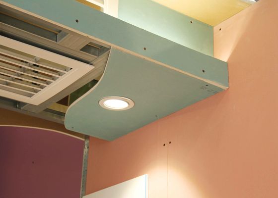 좋은 가격 상업용 건물 칸막이 및 방음용 간편 시공 석고보드 4x8ft 12mm 온라인으로