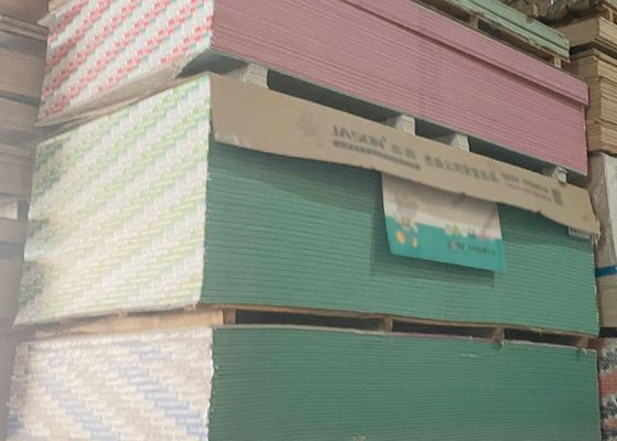 좋은 가격 맞춤형 9.5Mm/10.5Mm/12Mm 표준 gipster board 곰팡이 저항성 내부 장식 gipse board 온라인으로