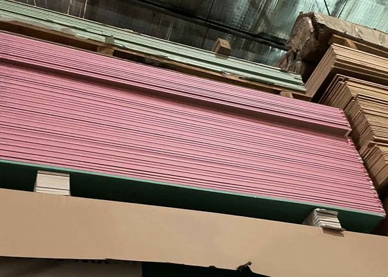 공장 직판매 1220X2440Mm 엽암  gipsoboard 불화성 gipso Core Knauf gipso board