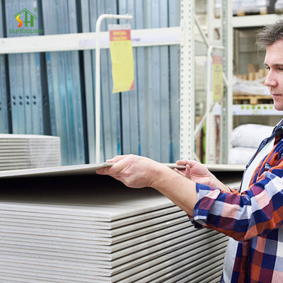 좋은 가격 1220x2440mm 수분 방지 gipse판 9mm-15mm 두께 온라인으로