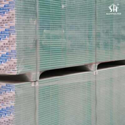 좋은 가격 수분 저항성 천장 및 내부 벽용 지프스 보드 가벼운 불 저항성 내구성 패널 매끄러운 표면 온라인으로